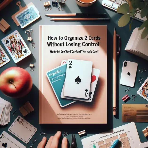 Como organizar 2 cartões sem perder controle: método prático e eficiente