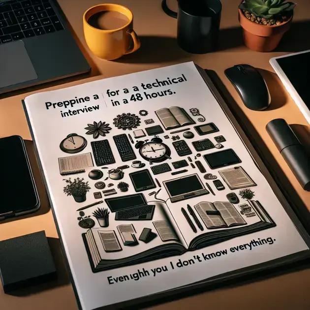 Como se preparar para entrevista técnica sem saber tudo: 48h para virar o jogo